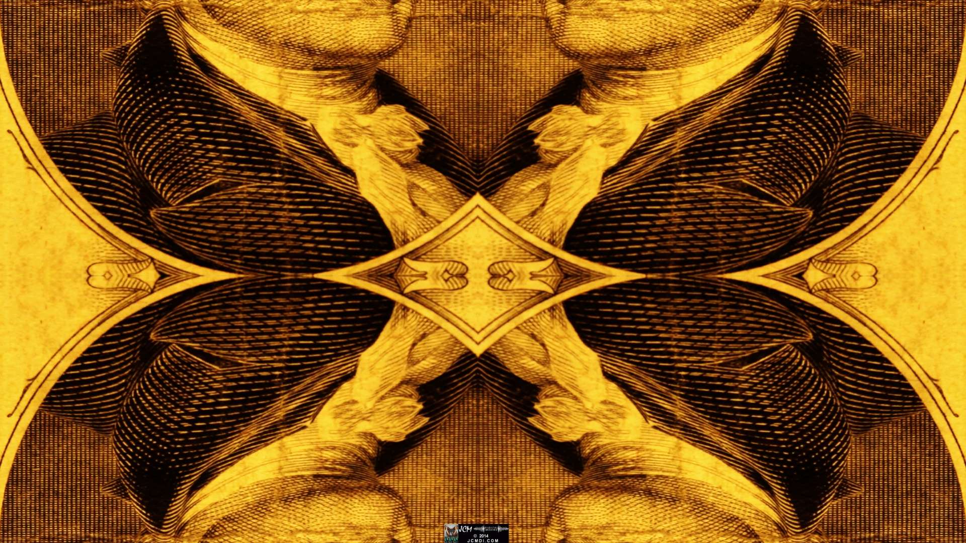 Making Monsters � U.S. Presidents and Paper Currency Quadroscopic Money Artwork